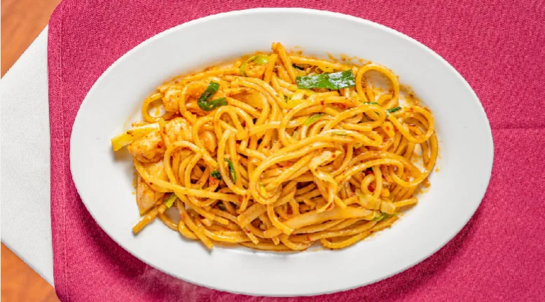 Chicken Mee Goreng Noodles